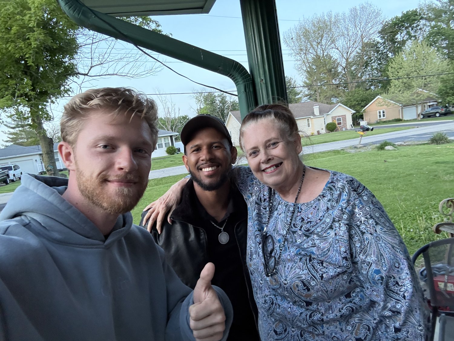Brady with Illinois homeowner